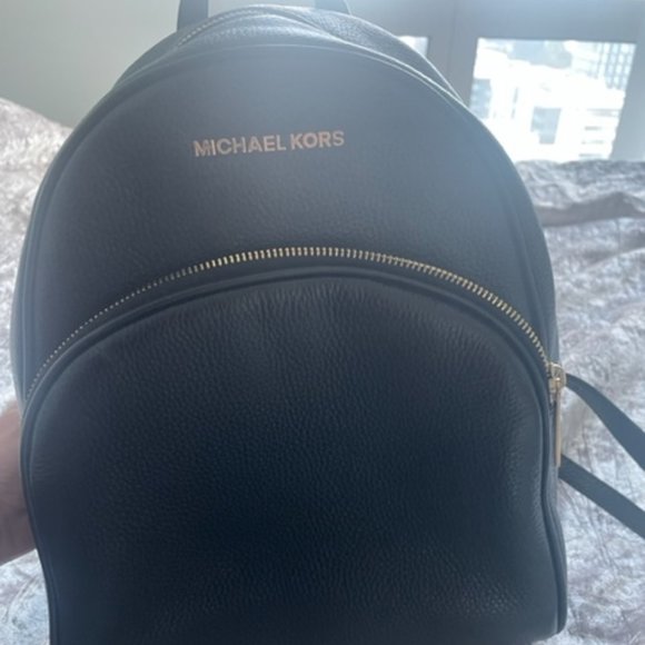 MICHAEL Michael Kors Bags Abbey Medium Pebbled Leather Backpack
